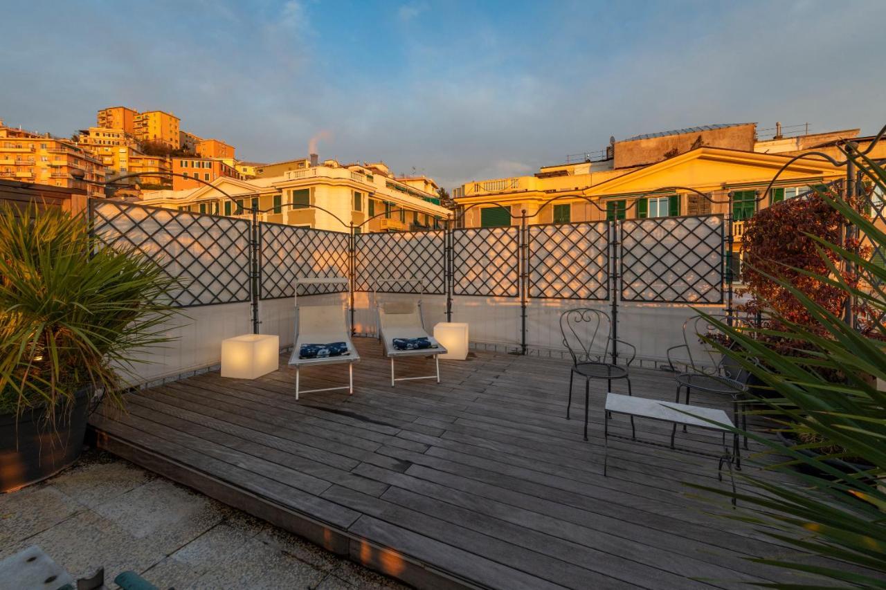 Castelletto Exclusive Terrace Penthouse Lägenhet Genua Exteriör bild