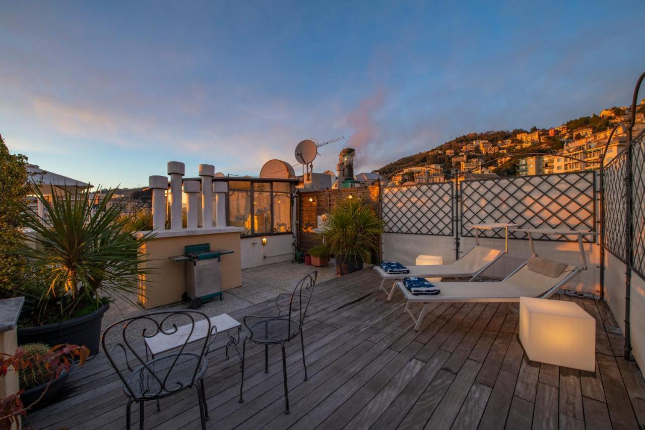 Castelletto Exclusive Terrace Penthouse Lägenhet Genua Exteriör bild