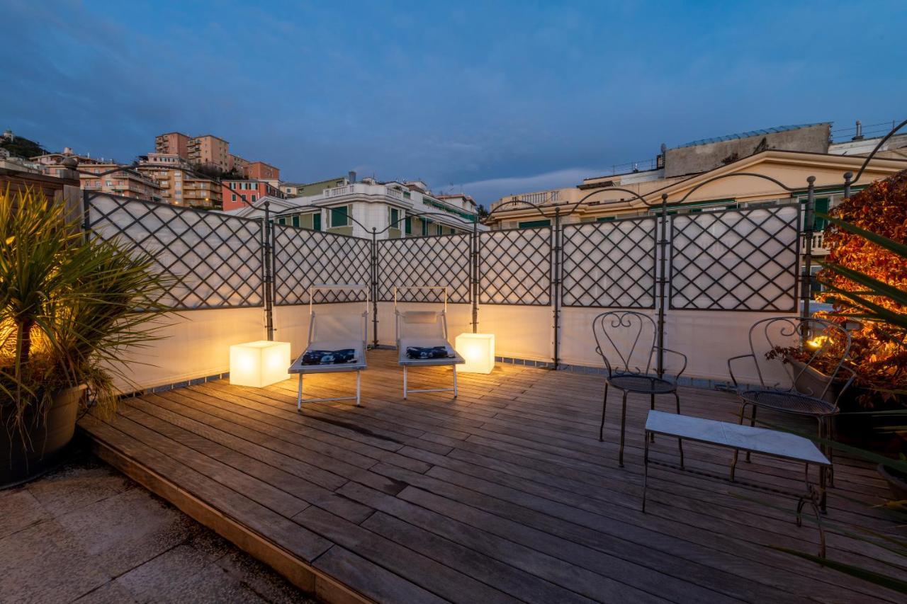 Castelletto Exclusive Terrace Penthouse Lägenhet Genua Exteriör bild