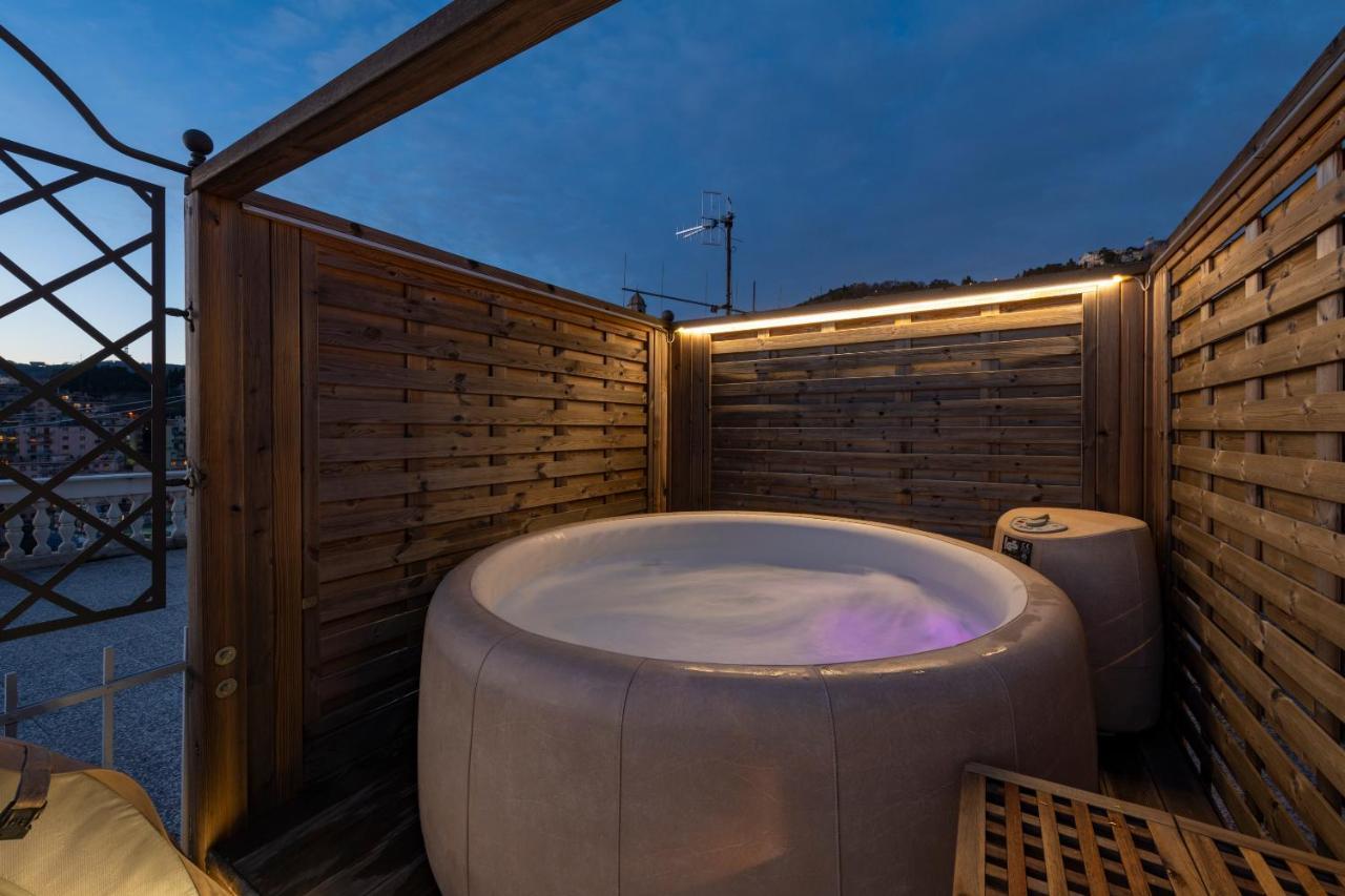 Castelletto Exclusive Terrace Penthouse Lägenhet Genua Exteriör bild