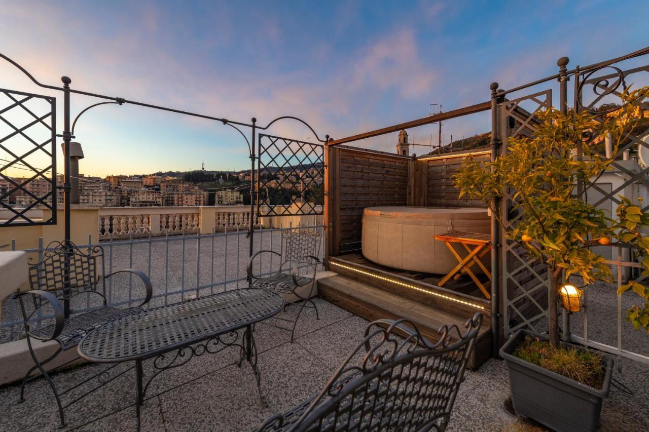 Castelletto Exclusive Terrace Penthouse Lägenhet Genua Exteriör bild