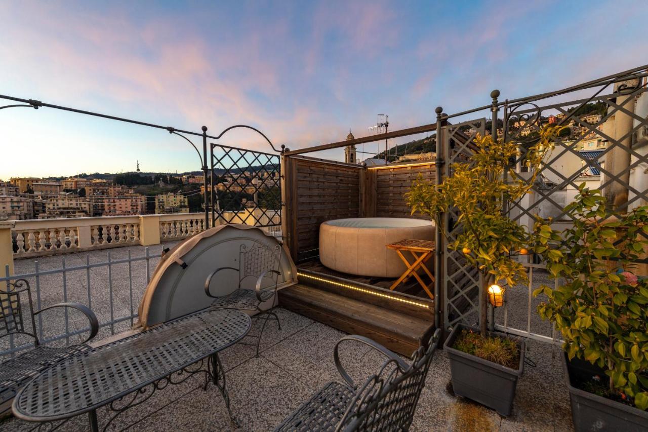 Castelletto Exclusive Terrace Penthouse Lägenhet Genua Exteriör bild