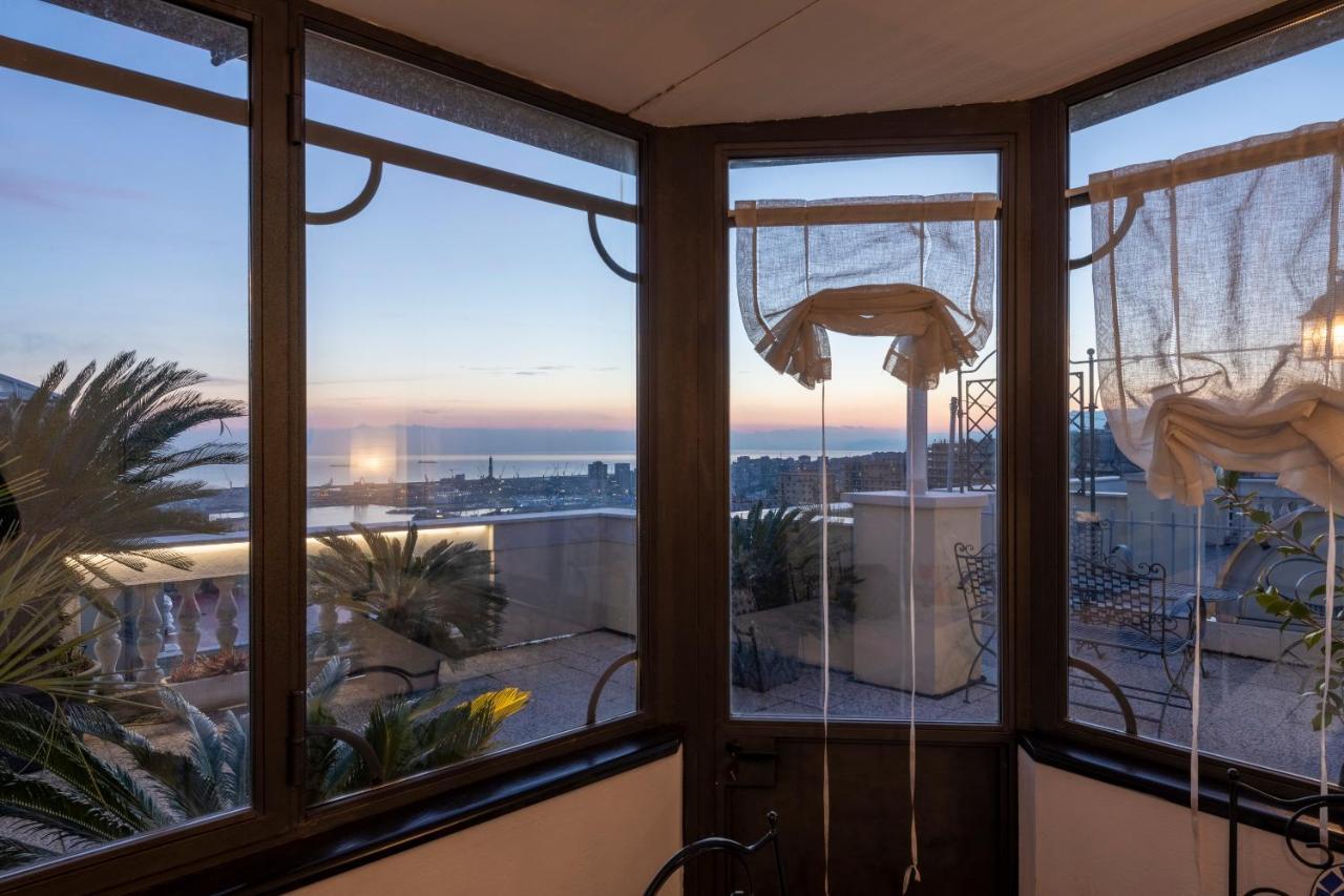 Castelletto Exclusive Terrace Penthouse Lägenhet Genua Exteriör bild