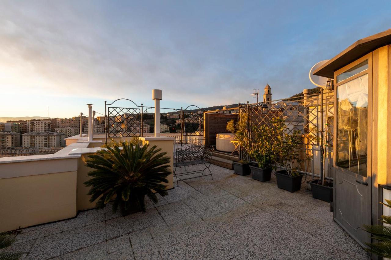 Castelletto Exclusive Terrace Penthouse Lägenhet Genua Exteriör bild