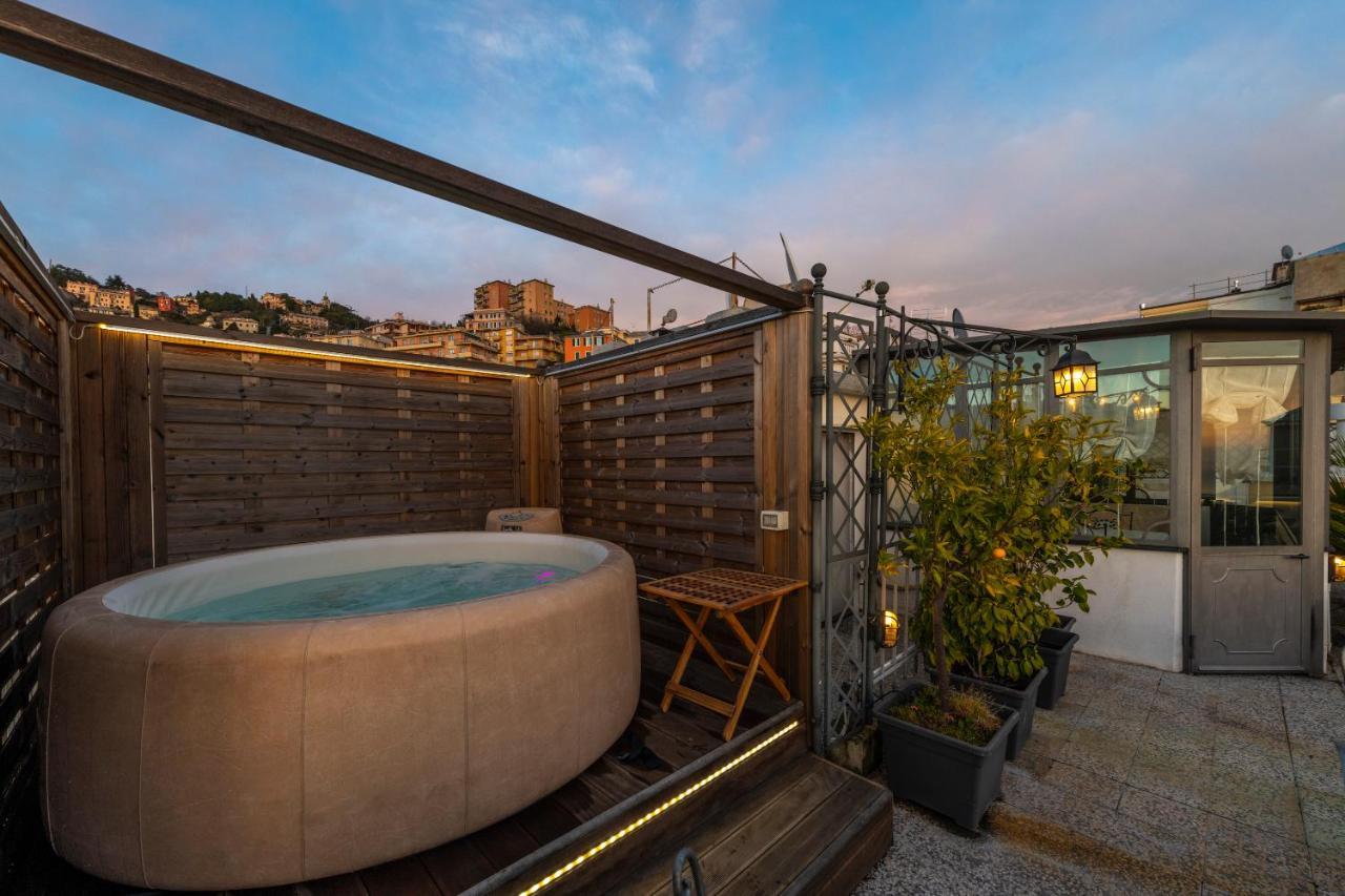 Castelletto Exclusive Terrace Penthouse Lägenhet Genua Exteriör bild